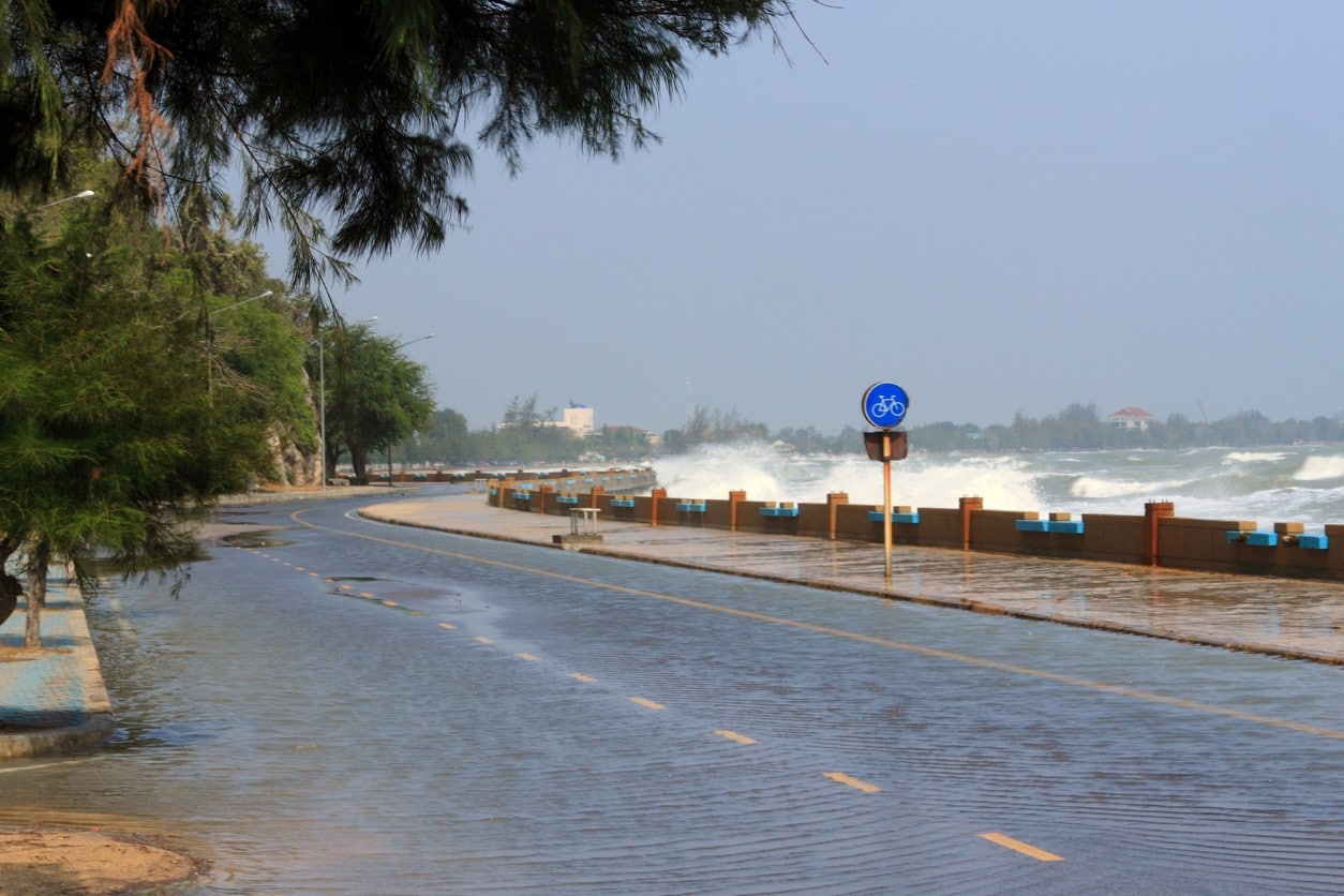 ¿Qué es la inundación costera?