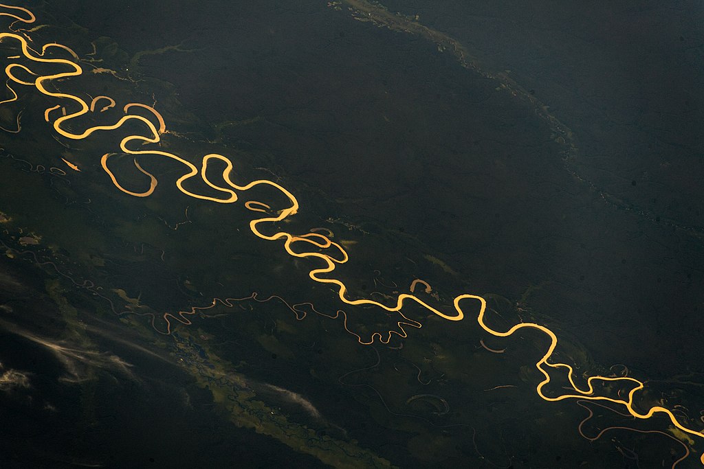 El Río Amazonas visto desde el espacio